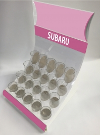 樹脂製商品陳列ディスプレイ(ペン立て)